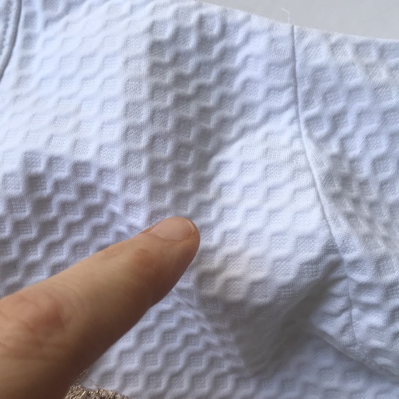 Lilly Pulitzer Jacqueline Shift Dress White Graduation Bridal Bachelorette Gold - Picture 17 of 17